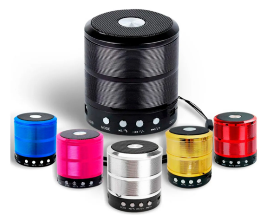 Mini Caixa de Som Portátil 887