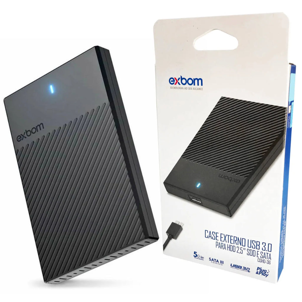Case para HD Externo Portátil