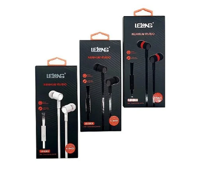 Fone Lelong Preto LE-0201